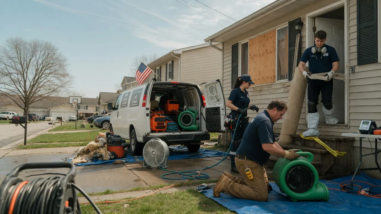 Water Damage Restoration in Aline, OK near me